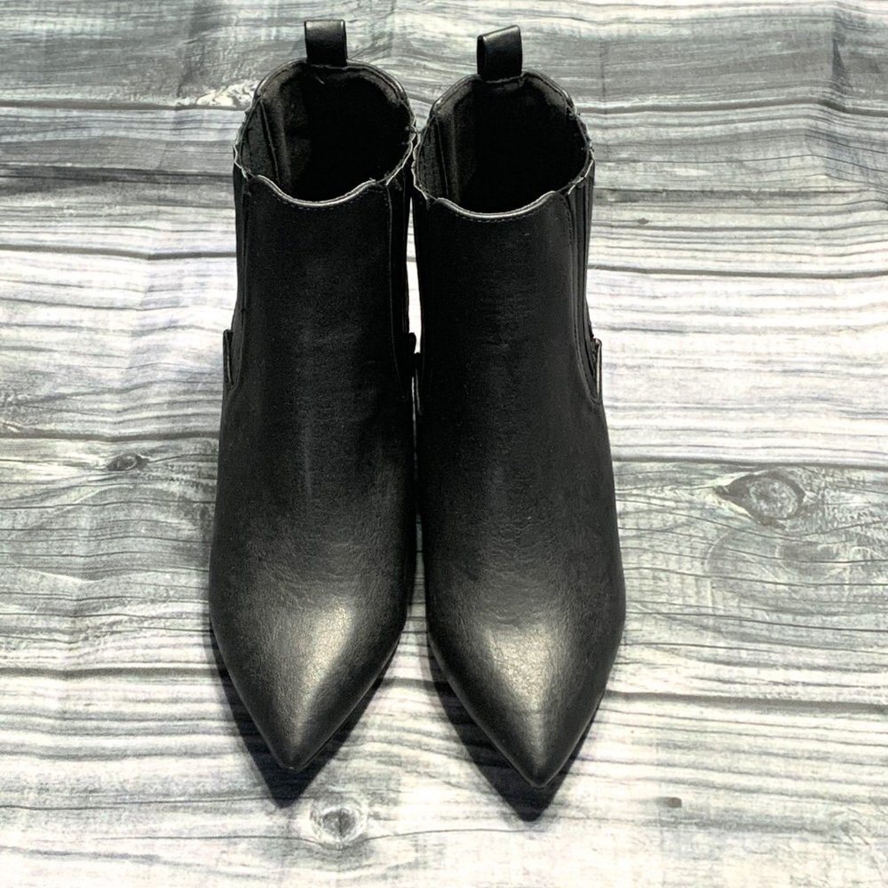 Black Ankle Booties - Picture 3 of 10
